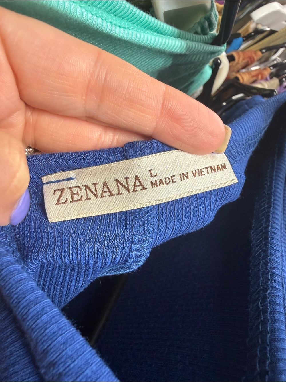 Zenana Ribbed Tank Too - Picture 5 of 5